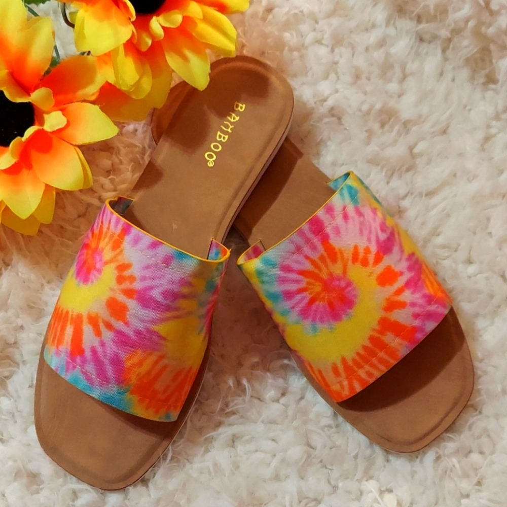 Women's tie Dye sandals
